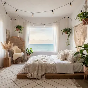 Habitación Boho Chic