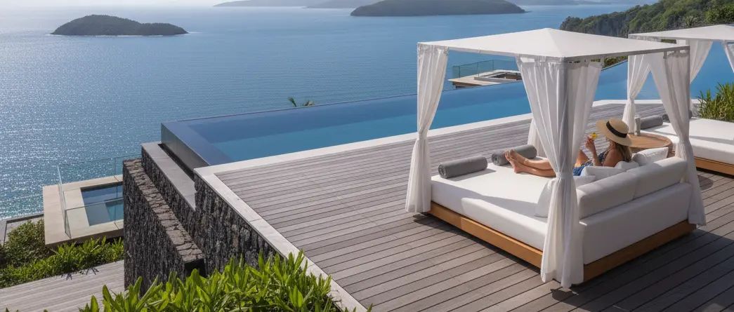 Imagen de la cama balinesa