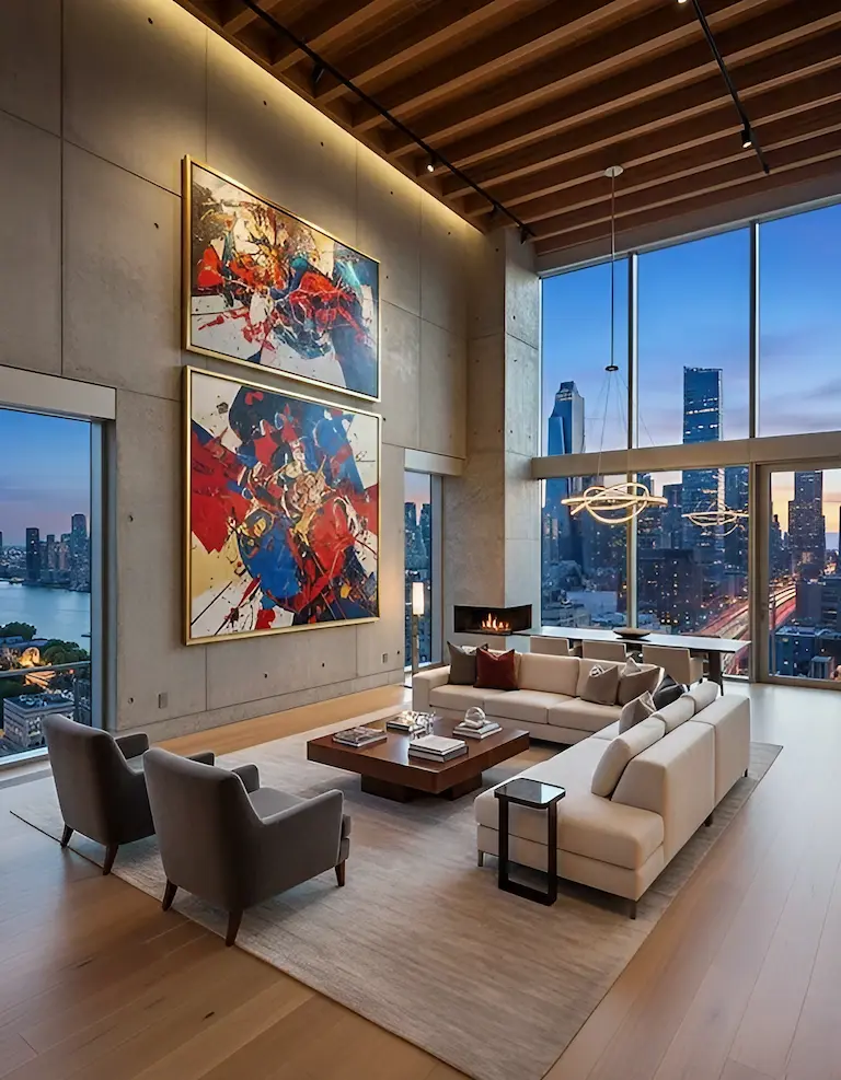 Imagen de una Vivienda vacacional de lujo en New York